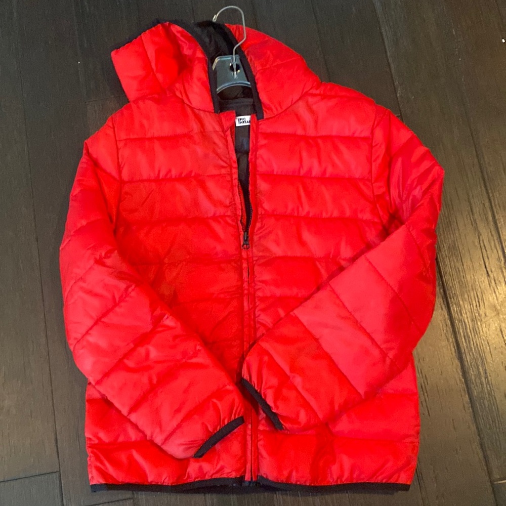 Epic Threads Kids Puffer Jacket - EUC. Size Large.
